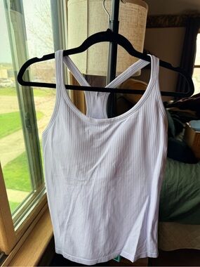 lululemon athletica light lavender Ribbed Racerback Tank